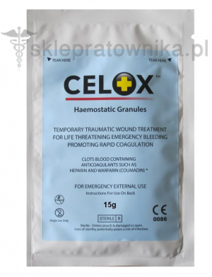 Opatrunek hemostatyczny Celox granulat 15g